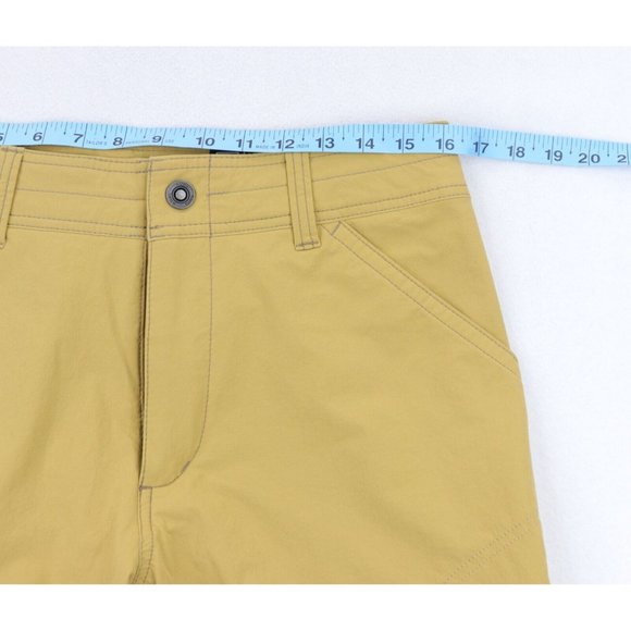 Kuhl Renegade Shorts Men's 32 Dark Khaki Nylon Blend Hybrid Hiking Cargo - Picture 8 of 8